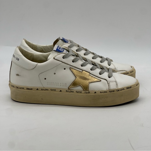 Golden Goose Hi Star Platform Sneakers. Size 5